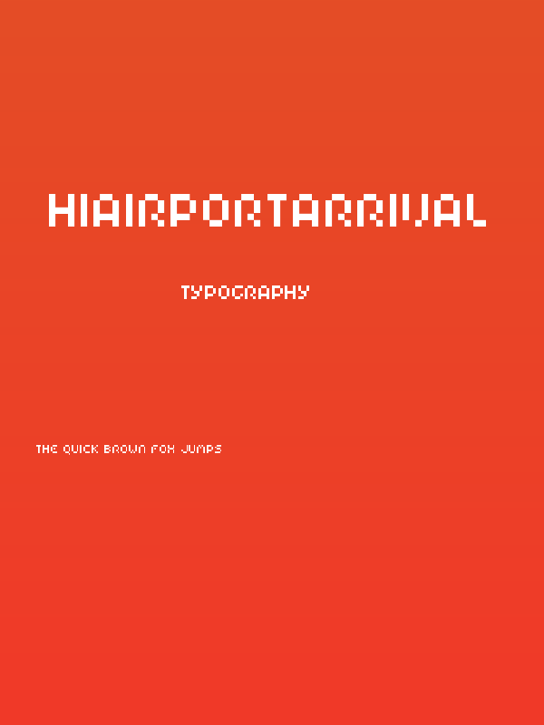 HIAIRPORTARRIVAL Poster