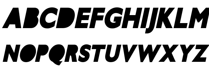 HIBISCUS ITALIC PERSONAL USE Bold Italic Font LOWERCASE