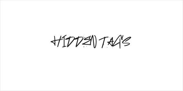 HIDDEN TAGS Logo