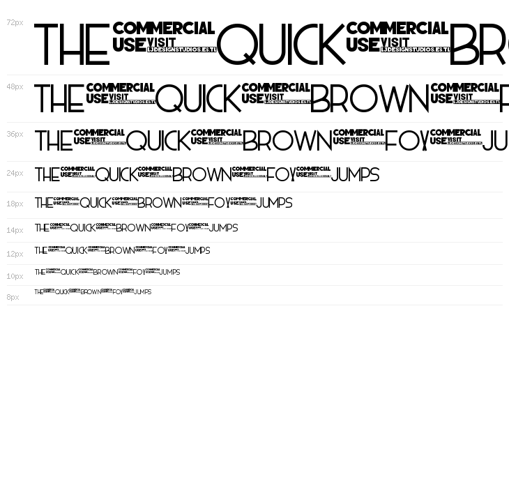 HIELO Semi-bold Waterfall