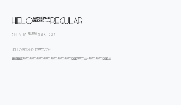 HIELO regular Business Card