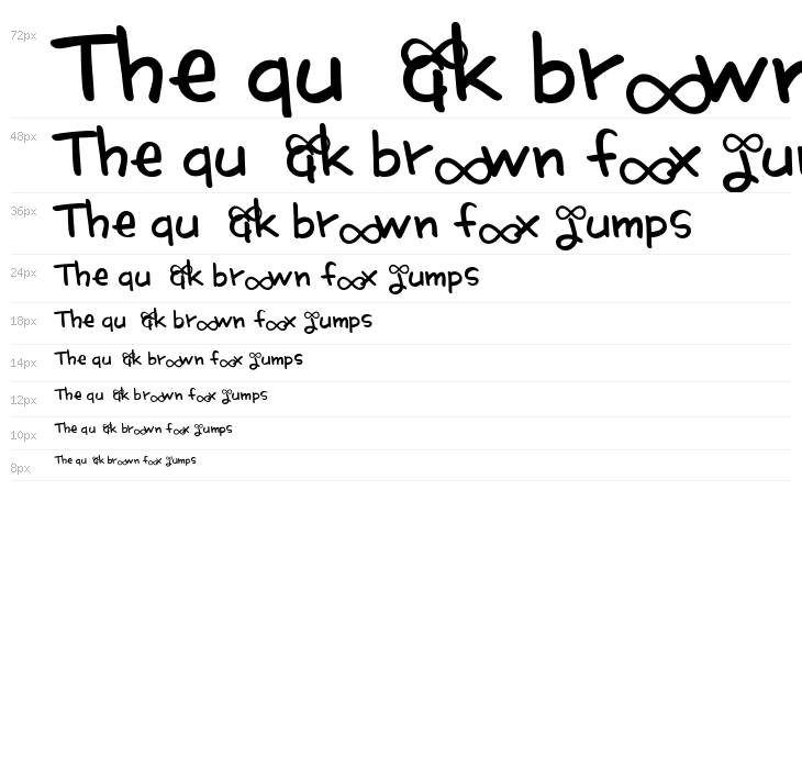 HIGH FONT II B YOUBYC_FONTunik Waterfall