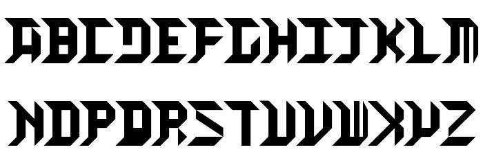 HIGH ORBIT Font LOWERCASE