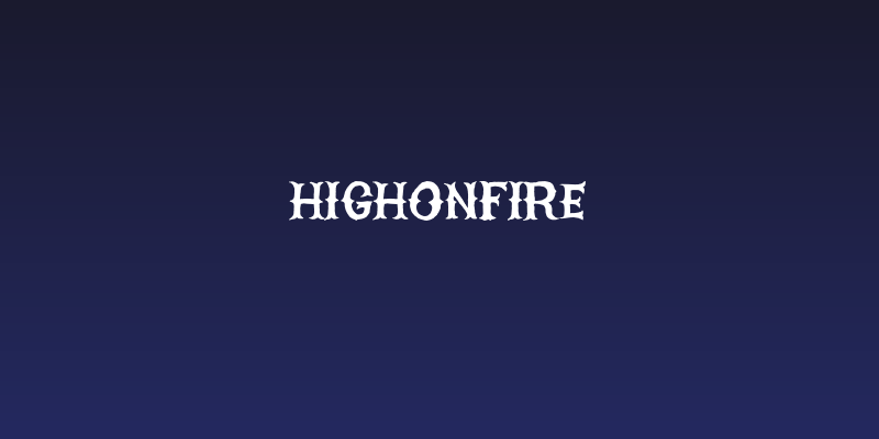 HIGHONFIRE Social Header