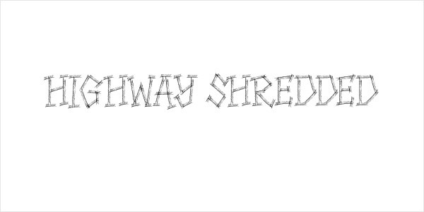 HIGHWAY SHREDDED Logo