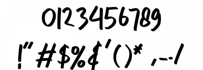 HILMALAYA Font OTHER CHARS