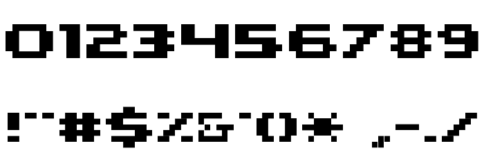 HILOGINBOLD Font OTHER CHARS