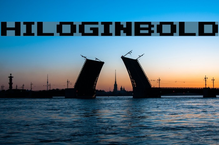 HILOGINBOLD Font examples