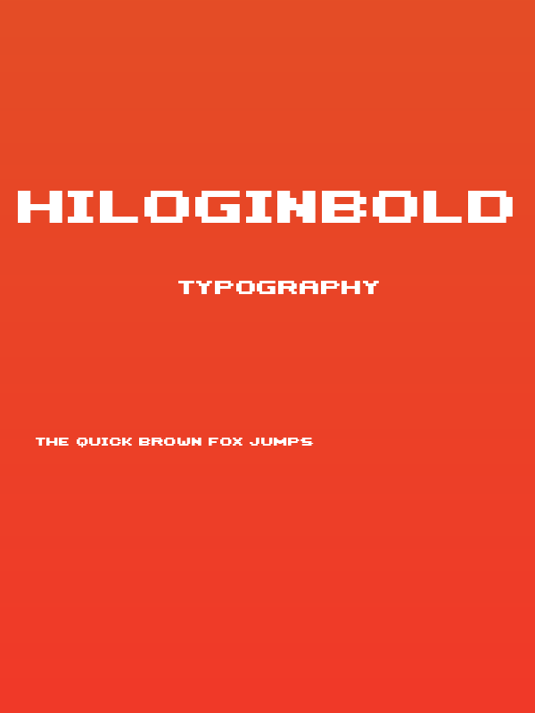 HILOGINBOLD Poster