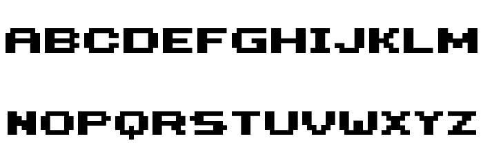 HILOGINBOLD Font LOWERCASE