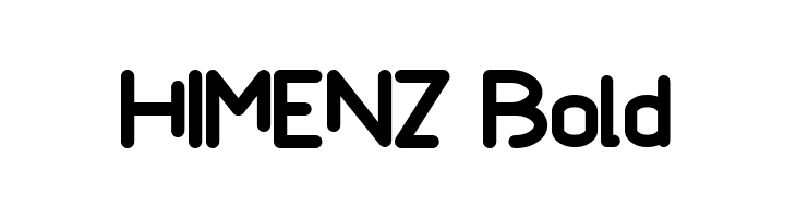 HIMENZ Bold  免费字体下载