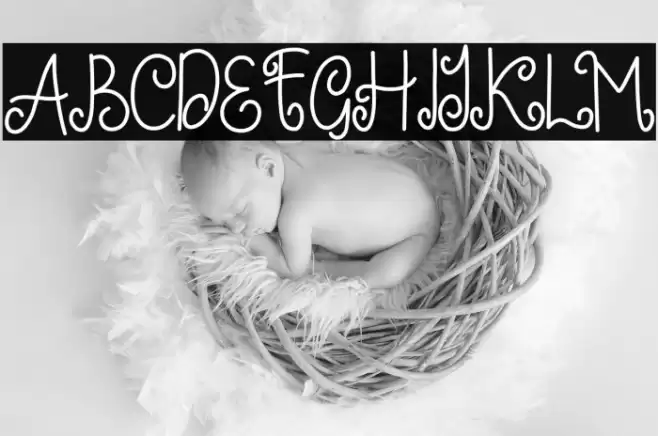 HIPPIE NIRVANA DEMO Font examples