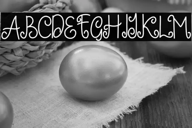 HIPPIE NIRVANA DEMO Font examples