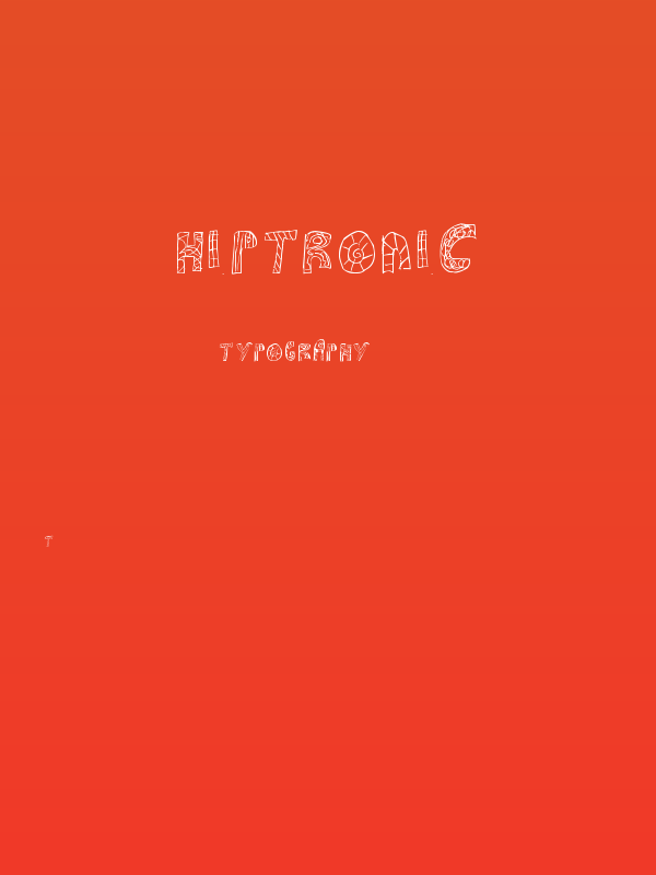 HIPTRONIC Poster