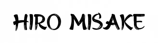 HIRO MISAKE  Frei Schriftart Herunterladen