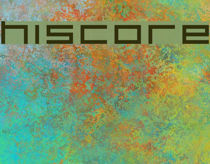 HISCORE Fonte examples