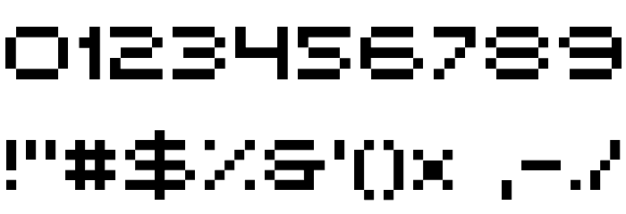 HISKYFLIPPERHI Font OTHER CHARS