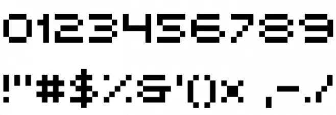 HISKYFLIPPERLOW フォント その他の文字