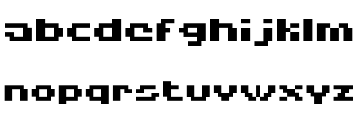 HISKYFLIPPERLOWBOLD Font LOWERCASE