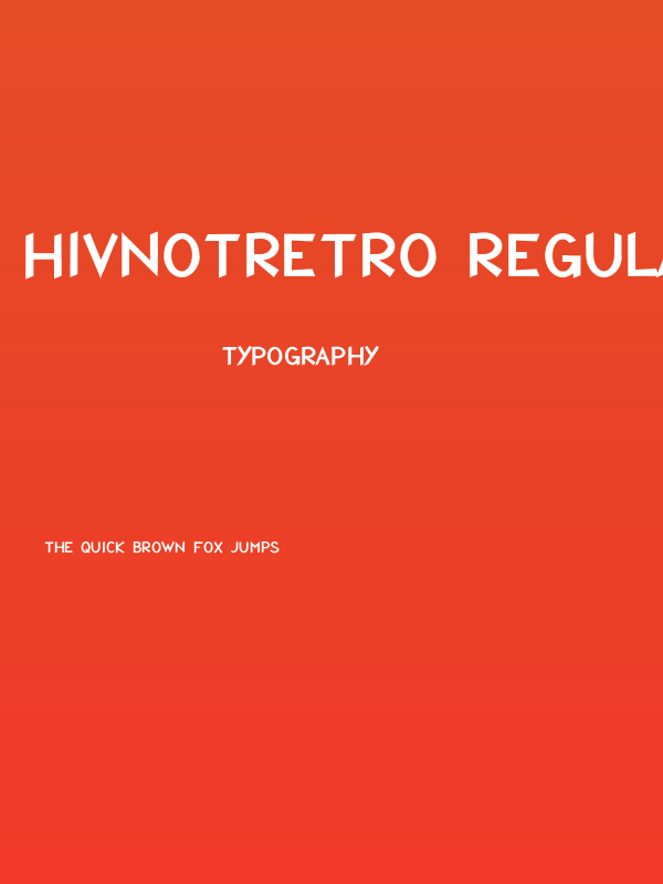 HIVNotRetro Regular Poster