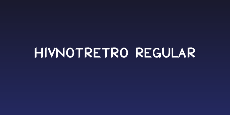 HIVNotRetro Regular Social Header
