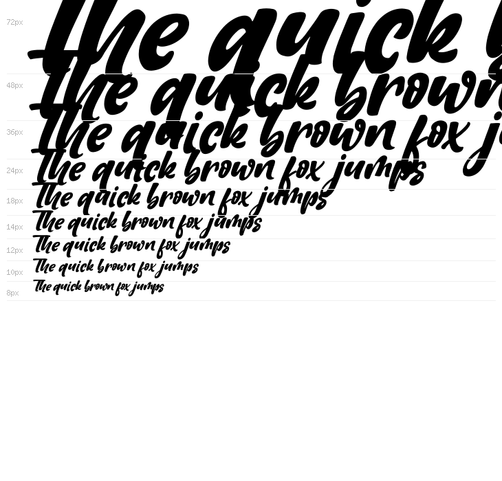 Hi Ashoka Italic Waterfall