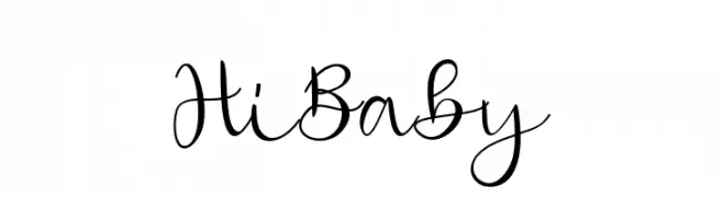 Hi Baby  تنزيل الخطوط