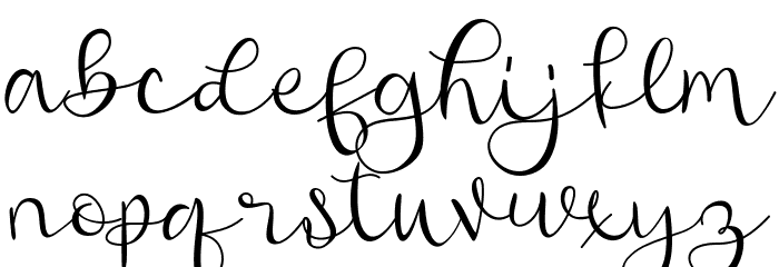 Hi Baby Font LOWERCASE