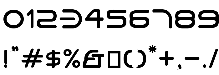 Hi. Black Font OTHER CHARS