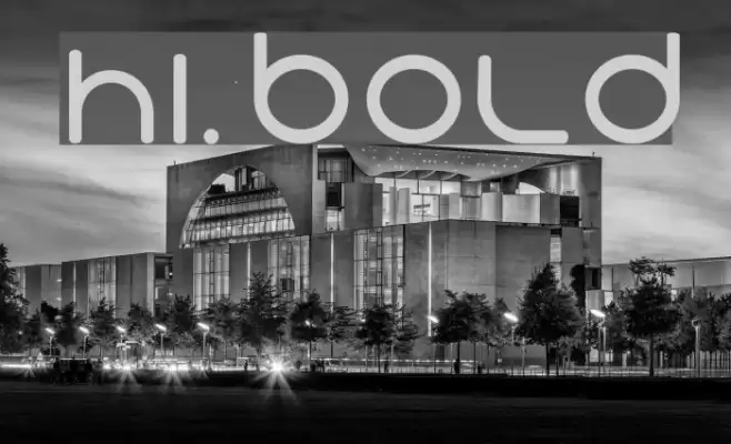 Hi. Bold Font examples