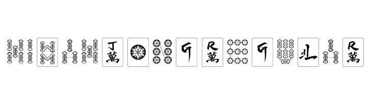 Hi Mahjong Regular Font