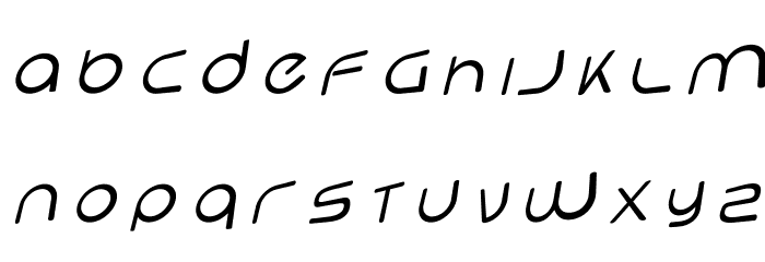 Hi. Perspective Font LOWERCASE