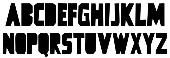 Hi TV DEMO Шрифта ВЕРХНИЙ