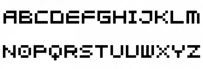 HiFive Schriftart Groß