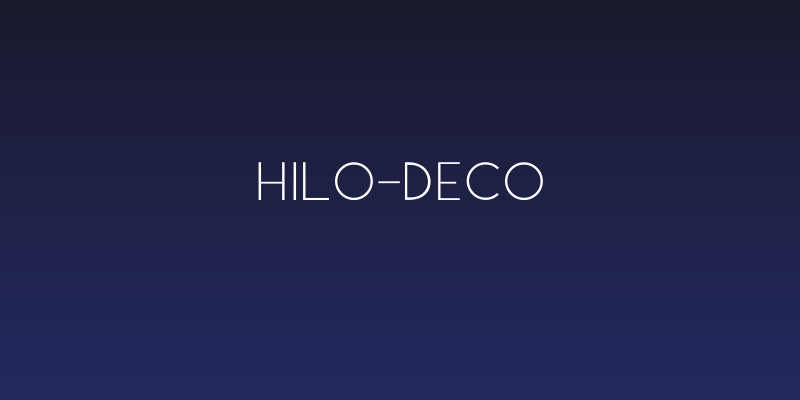 HiLo-Deco Social Header