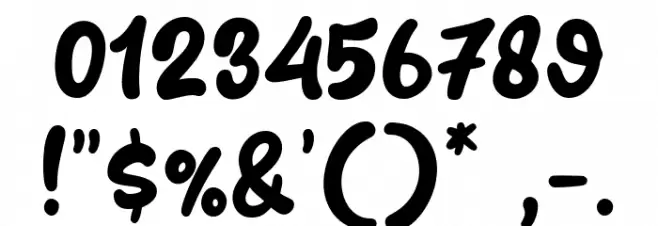 HiMoms Font OTHER CHARS