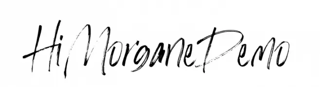 HiMorganeDemo  Fuentes Gratis Descargar