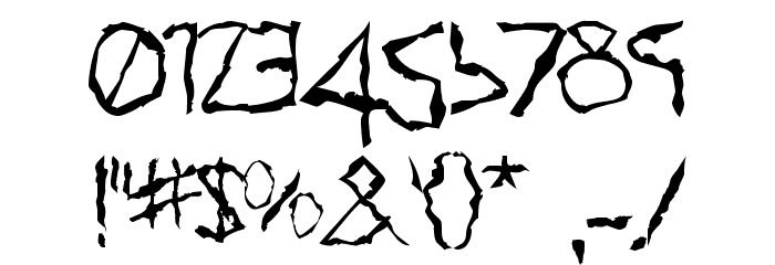 HiSky Font OTHER CHARS
