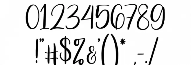 HiVirginia Font OTHER CHARS