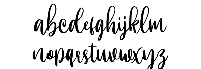 HiVirginia Font LOWERCASE