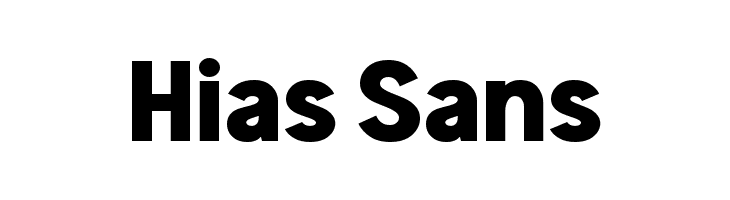 Hias Sans  フリーフォントのダウンロード