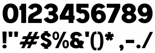 Hias Sans Font OTHER CHARS