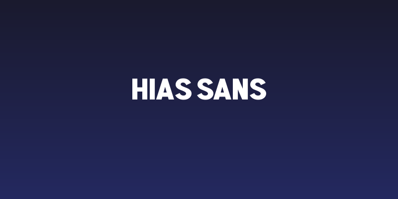 Hias Sans Social Header