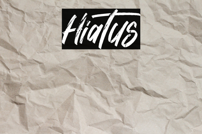 Hiatus Example 3