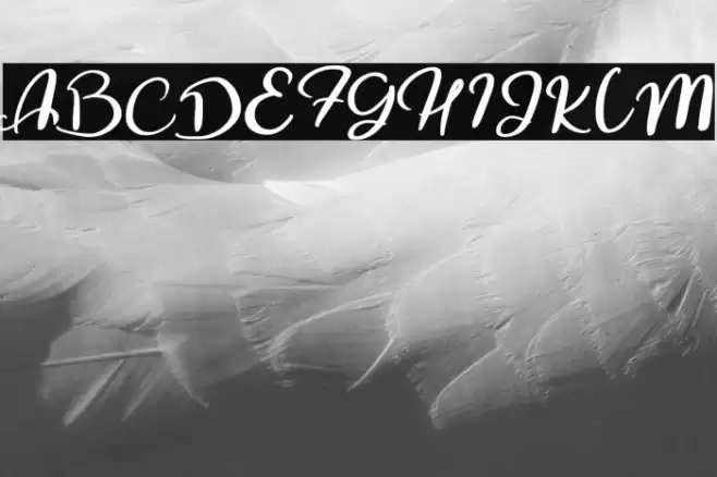 HibesFREE Font examples