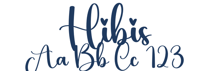 Hibis Font Preview