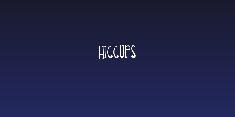 Hiccups Social Header