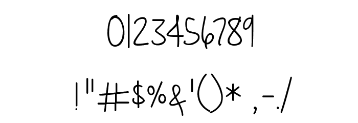 Hickory Jack Light Font OTHER CHARS