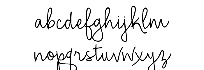Hickory Jack Light Font LOWERCASE