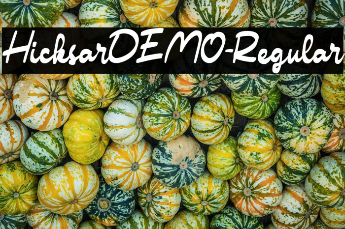 HicksarDEMO-Regular Example 2